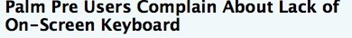 PreHeadline