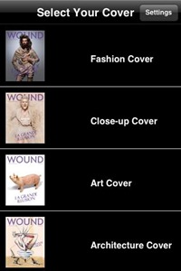 iWound on iPhone