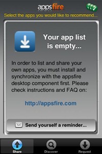 Appsfire on iPhone