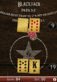 Blackjack 21 iPhone app Blackjack 21 iPhone app