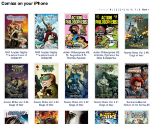 New Comics for iPhone