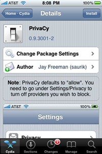 PrivaCy app for iPhone PrivaCy app for iPhone