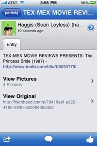 Stir Friendfeed client for iPhone Stir Friendfeed client for iPhone