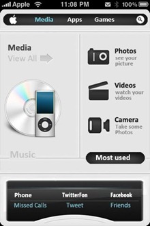 Whitoken theme for iPhone
