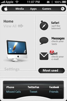 Whitoken iPhone Theme