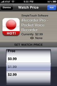 Bargain Bin push notifications