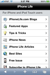 iPhone Life web app