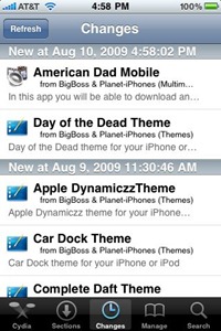 New in Cydia
