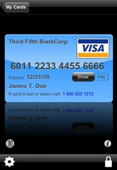 eWallet iPhone app