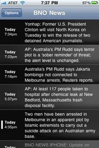 BNO News for iPhone