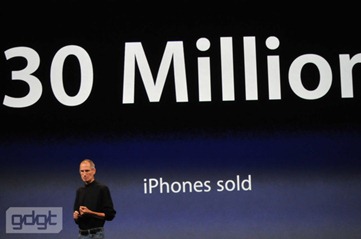 30million iPhones Sold 30million iPhones Sold