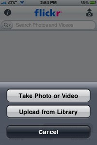 Flickr on iPhone Flickr on iPhone