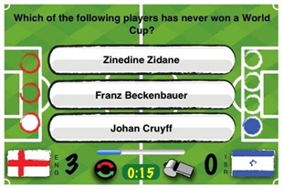 World Cup Trivia Challenge iPhone game World Cup Trivia Challenge iPhone game