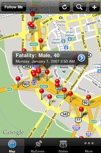 DangerZones for iPhone DangerZones for iPhone