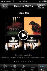 iphone genius mix
