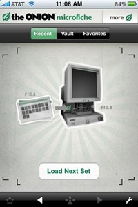 The Onion on the iPhone