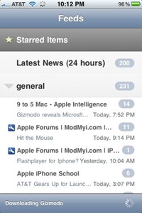 NetNewsWire for iPhone