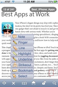 Aji Annotate on iPhone
