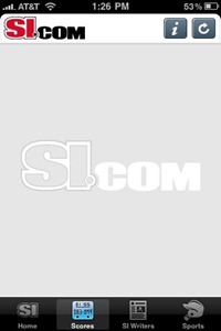 SI.com on iPhone