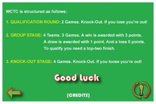 Worlc Cup Trivia Challenge on iPhone Worlc Cup Trivia Challenge on iPhone