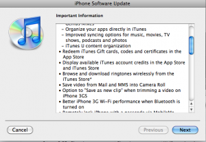 iphone 3.1 update iphone 3.1 update