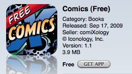free comics for iphone