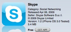 Skype App for iPhone Skype App for iPhone
