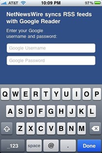 NetNewsWire 2.0 iPhone app