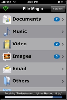 file magic for iphone