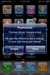 pushgmail notification pushgmail notification