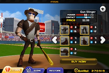 Homerun Battle 3D on iPhone