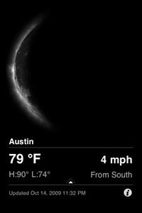 World Weather on iPhone