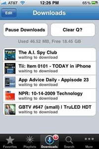 RSS Player iPhone podcast client RSS Player iPhone podcast client
