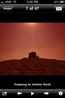 NASA app images