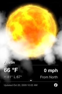 World Weather iPhone app