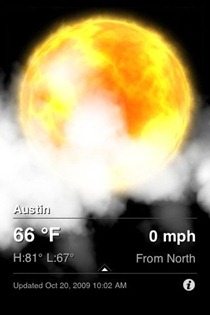 World Weather for iPhone