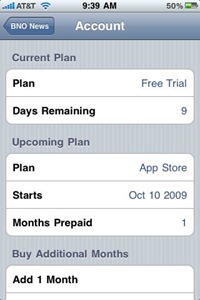 BNO News in-app purchase