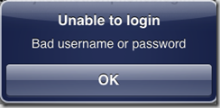 PasswordError