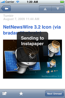 NetNewsWire for iPhone