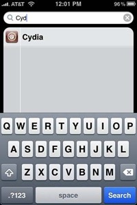 Cydia in Spotlight Cydia in Spotlight