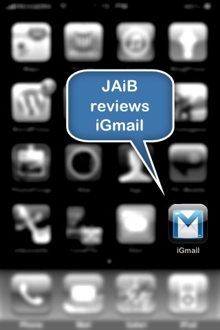 JAiB reviews iGmail JAiB reviews iGmail