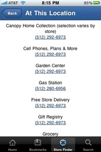Walmart app on iPhone Walmart app on iPhone