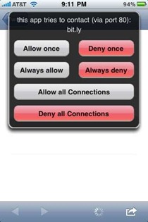 Firewall IP for iPhone Firewall IP for iPhone