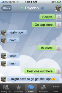 beejive group chat