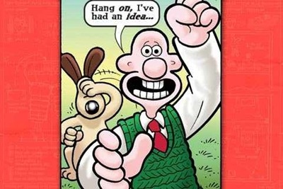 Wallace and Gromit iPhone comics