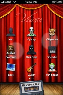 Voices iPhone app