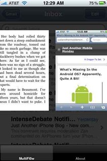 multifl0w muslitasking app on iPhone multifl0w muslitasking app on iPhone