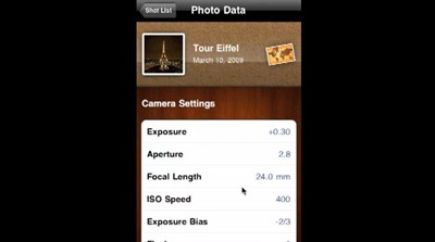 Foto Brisko iPhone app