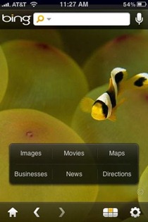 Bing iPhone app