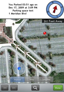 Park'n Find screenshot